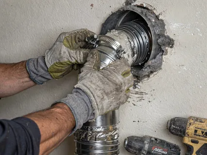 Dryer Vent Hose Installation in West Puente Valley