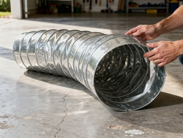 West Puente Valley Dryer Vent Cleaning specialist using advanced equipment for thorough duct cleaning in West Puente Valley