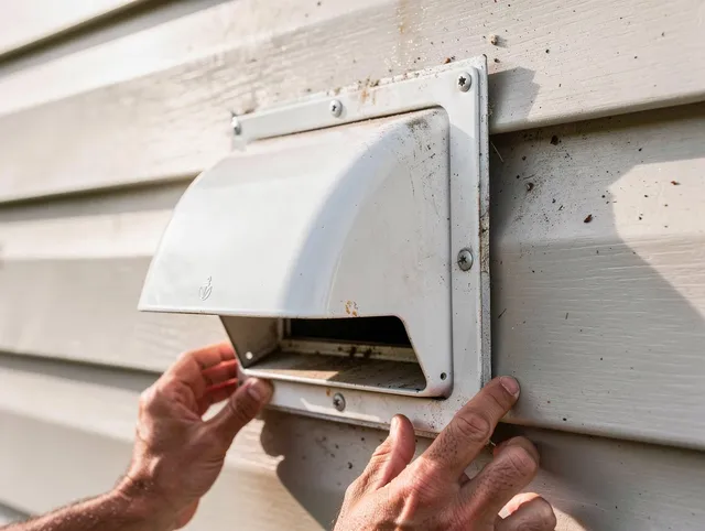 West Puente Valley Dryer Vent Cleaning technician delivering thorough residential dryer vent cleaning service in West Puente Valley
